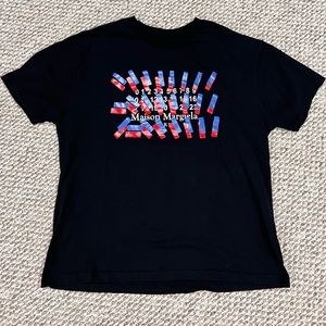 Maison Margiela XXL Black T-Shirt Made in Italy